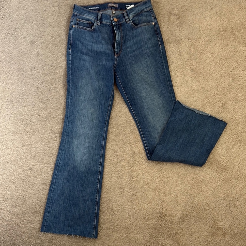 DL1961 Flare Women's Jeans in Deep Blue